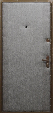 Входная дверь с искусственной кожейДП-12
