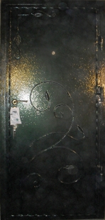 Дверь порошок с ковкой ДК-10