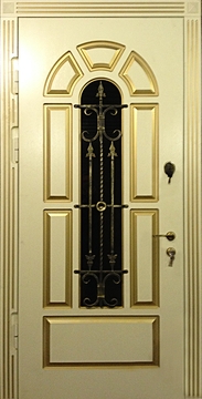 Дверь МДФ с ковкой ДК-31