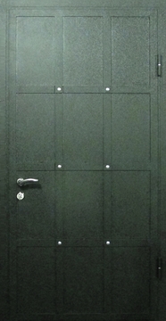 Дверь порошок с ковкой ДК-16