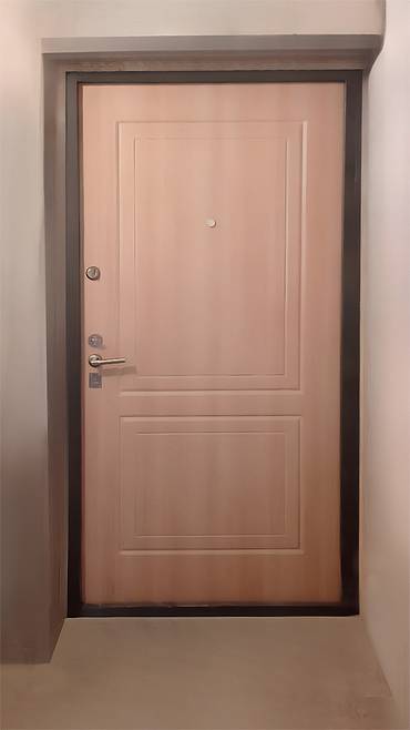 Дверь в квартиру, вид изнутри